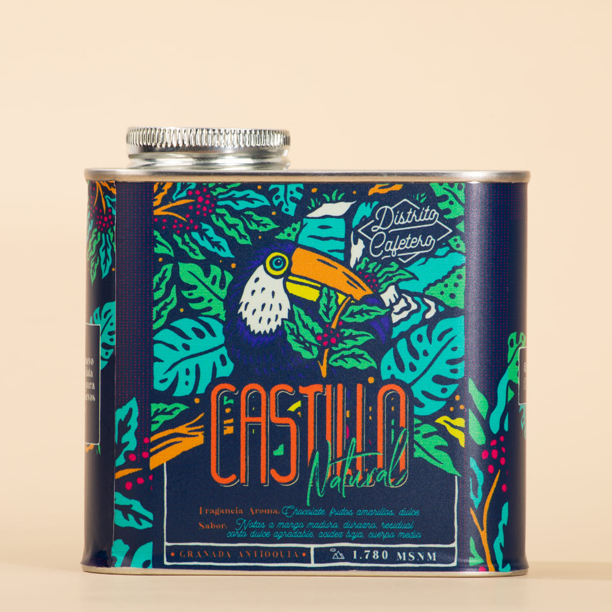 Lata de Café Tostado Castillo Natural - 227g.