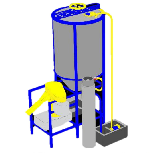 Tanque Biorreactor para Fermentación de Café - Agroindustrias Gallego